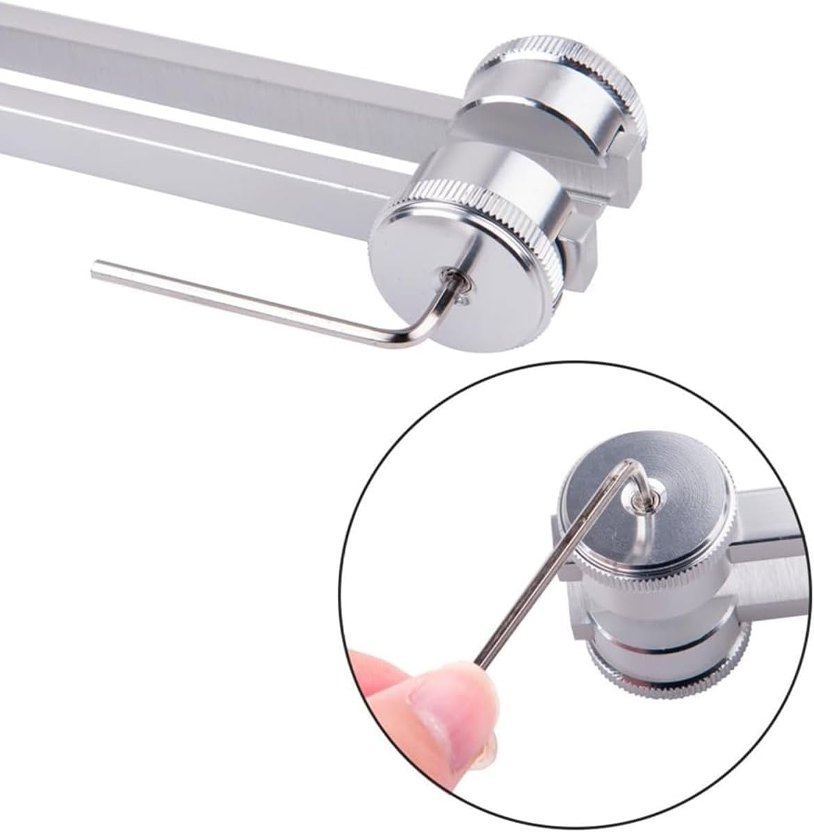 Aluminium Alloy Tuning Fork with Silicone Hammer
