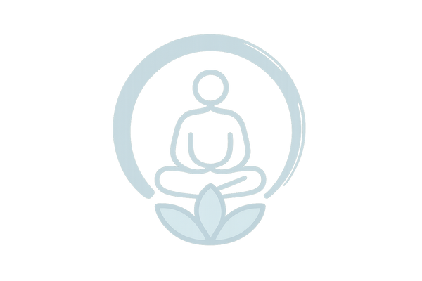 Make me a logo that gives a sense of peace and meditation make it simpil